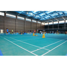 Badminton Hall de estrutura de aço pré-fabricada com baixo custo